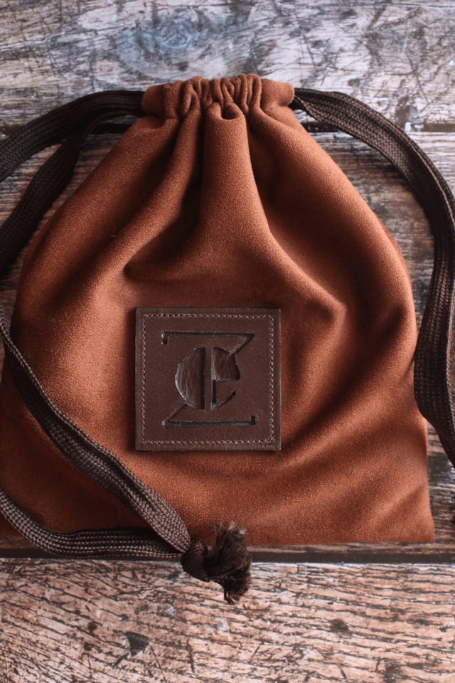 Portefeuille cuir veau lisse marron chocolat