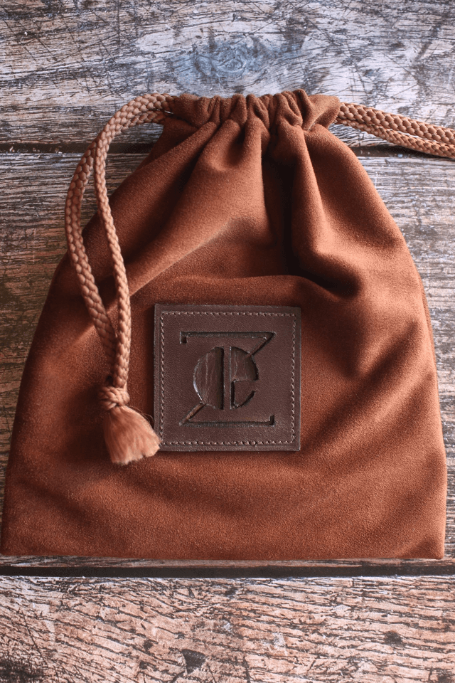 Portefeuille cuir veau lisse marron chocolat