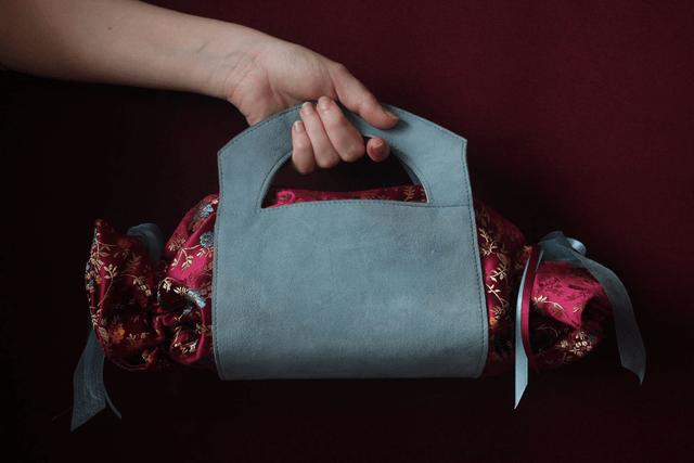 Sac Papillote " L'Ange Bleu "
