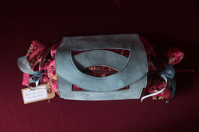Sac Papillote " L'Ange Bleu "