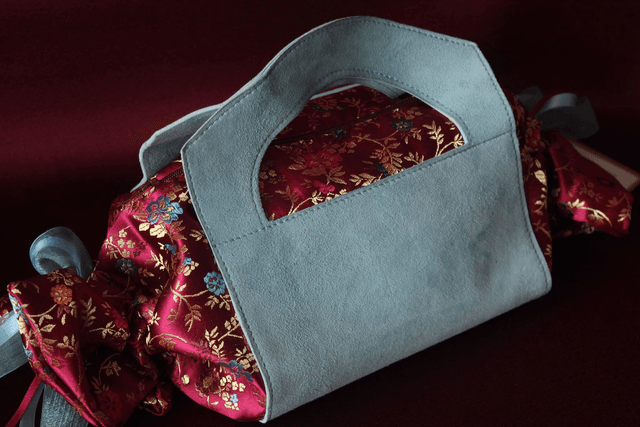Sac Papillote &quot; L&#039;Ange Bleu &quot;